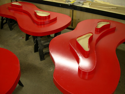 large image of whitney tables in the shop