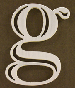 large image of g sign